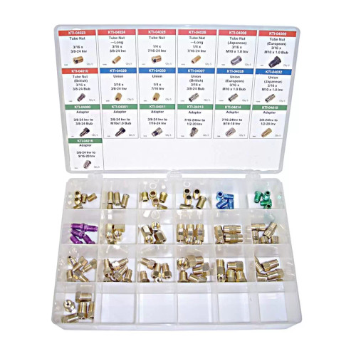 K Tool International 95-piece Brake Line Fittings Assortment