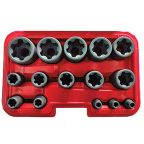 CTA-5420 15 Pc. EP Torx Plus Socket Set