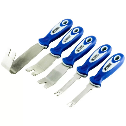 K Tool International 5-piece Upholstery Clip Remover Set