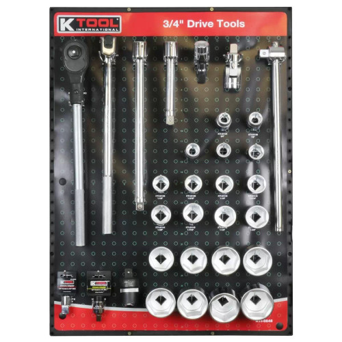 K Tool International 3/4" Drive Tool Display