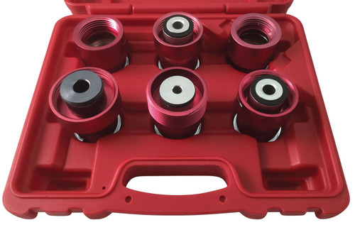 CTA-7055- 6 Pc. Radiator Pressure Tester Adapter Kit Euro