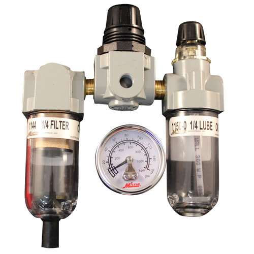 Milton™ 1/4" NPT Deluxe FRL Trio