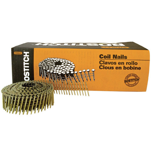 BOSTITCH 1-1/2" 15° Coil Siding Nails 4,200 Count