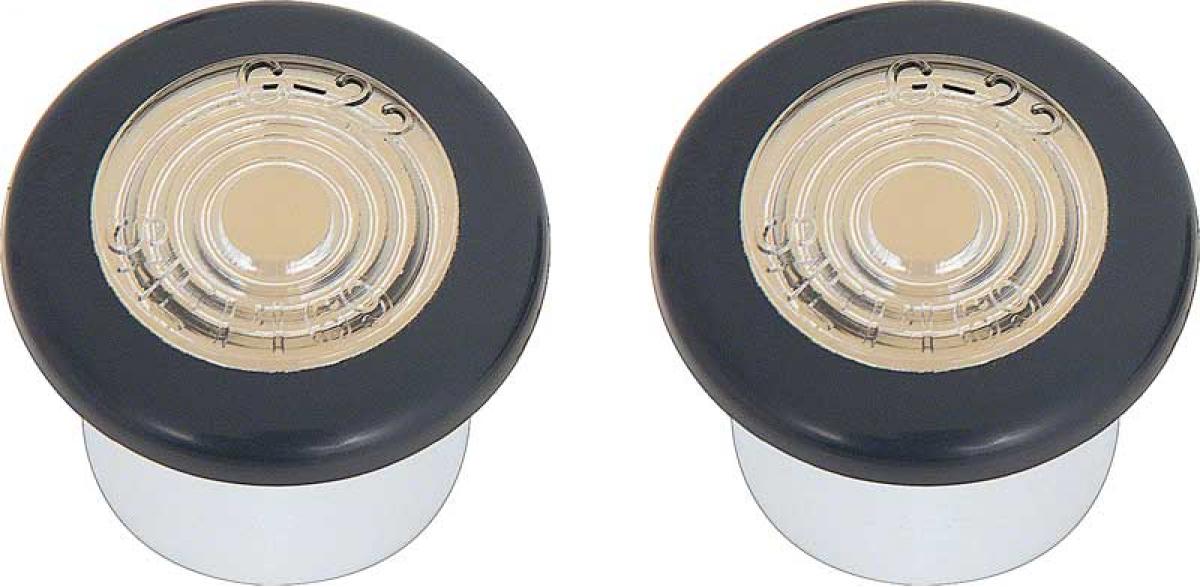 1969 Firebird, GTO, Tempest, LeMans, Front Side Marker Lamp Assembly, Pair