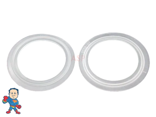 2-Pack 2-1/2″ Spa Pump Union T Gaskets – 3 5/8″ Thread Fit – Replacement Seals