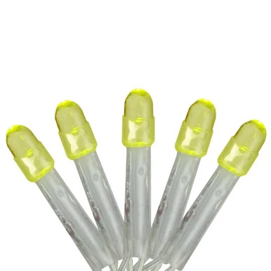 2′ x 8′ Yellow LED Net Style Tree Trunk Wrap Christmas Lights – Clear Wire