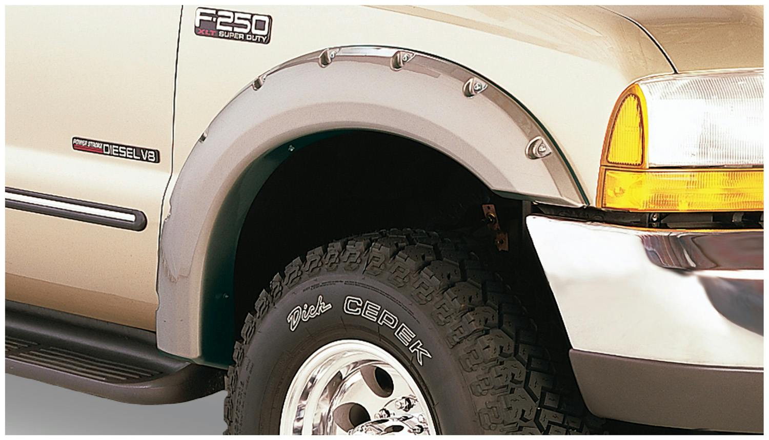 Bushwacker 20049-02 Fender Flares Pocket Style 2Pc Front