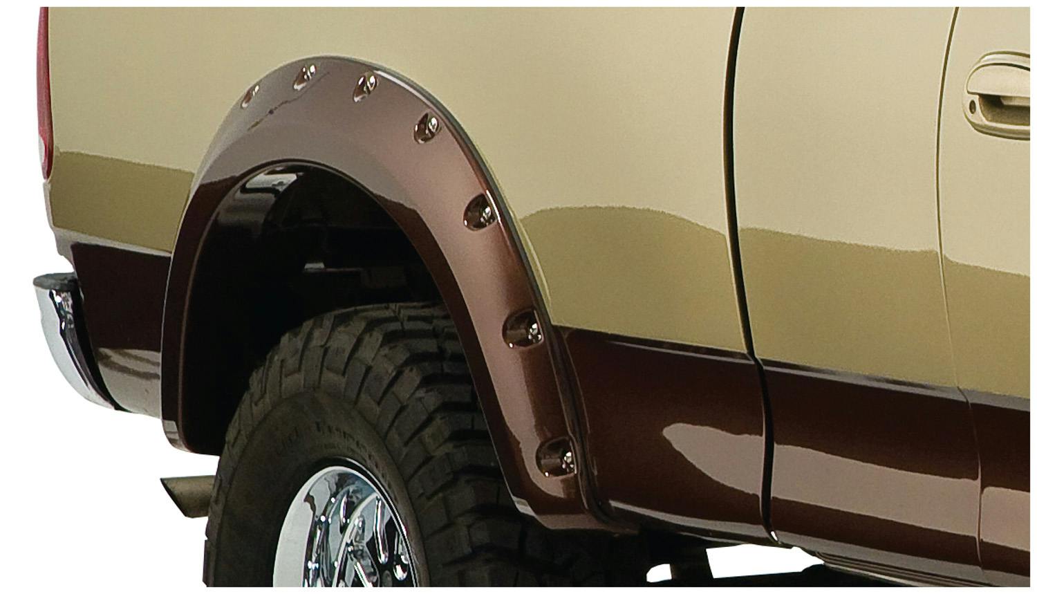 Bushwacker 20074-02 Fender Flares Cutout Style 2Pc Rear