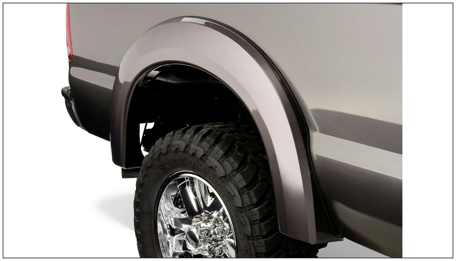 Bushwacker 20076-02 Fender Flares Extend-A-Fender Style 2Pc Rear