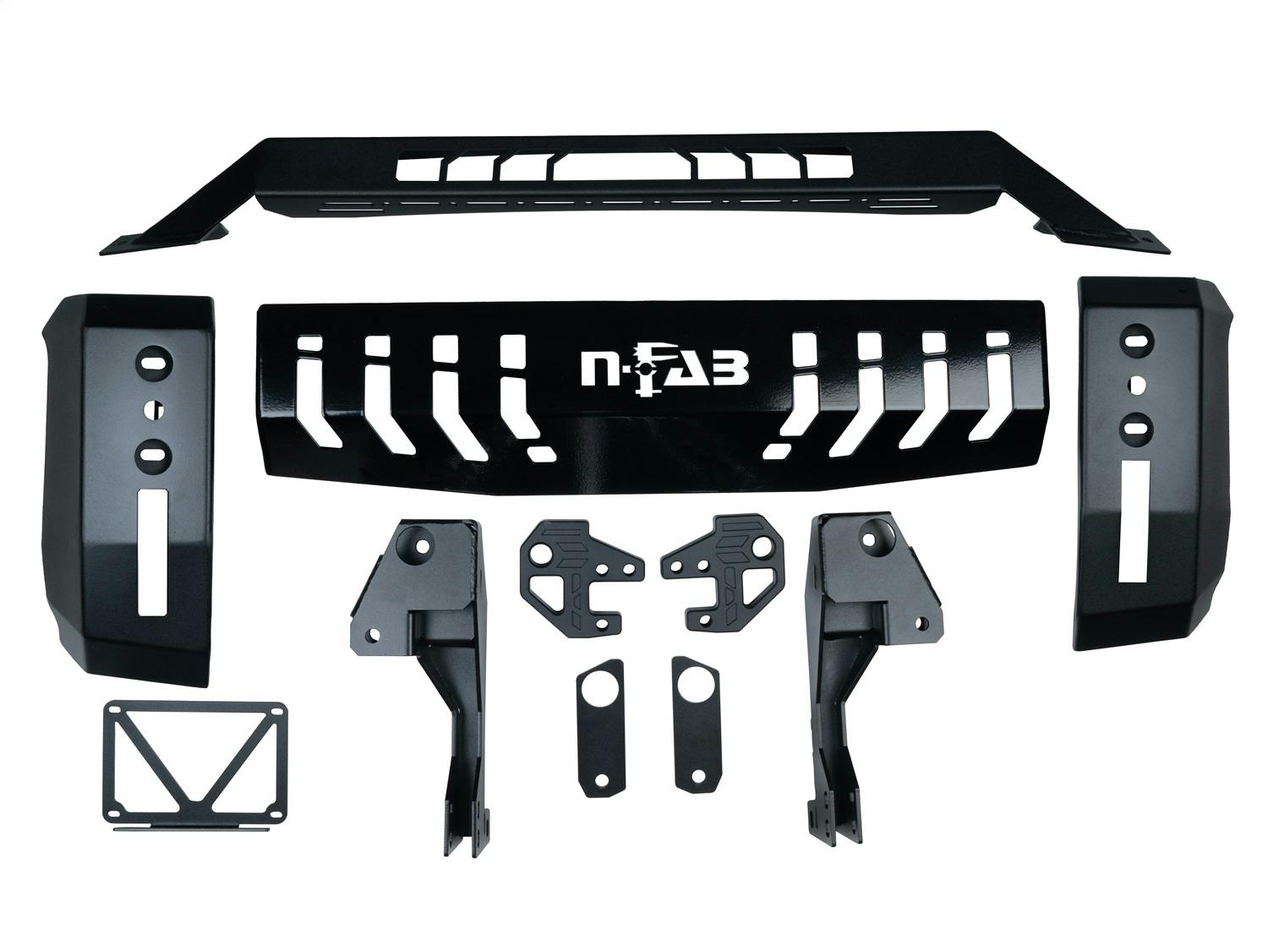 N-FAB C19BB01-TX HVM Bull Bar - Textured Black