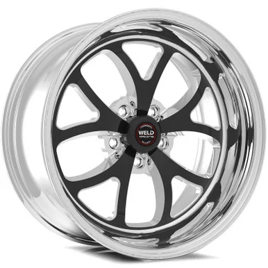 WELD Racing 76HB0090C58A S76 RT-S 20×9 5.75″ Backspace Black Center Front Wheel for 12-21 Jeep Grand Cherokee SRT8, SRT 392 & 18-24 Durango SRT 392