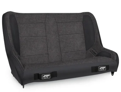 PRP A9236-39-54 Elite Series Rear Bench Seat Grey for 97-06 Jeep Wrangler TJ, Unlimited & 07-18 JK 2-Door