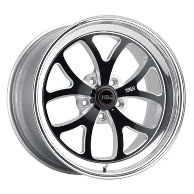 WELD Racing 76HB8105W56A S76 RT-S 18×10.5 5.6″ Backspace Black Center Wheel for 18-23 Challenger & Charger Widebody