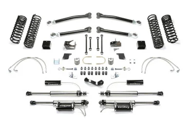 Fabtech K4069DL 5″ Trail Long Travel Lift Kit with Dirt Logic 2.25 Resi Shocks for 07-18 Jeep Wrangler JK 2-Door
