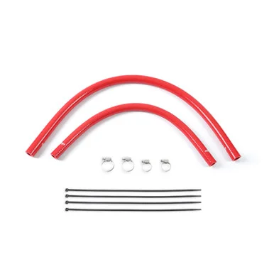 Mishimoto MMHOSE-XJ6-92HHRD Silicone Heater Hose Kit Red for 91-01 Jeep Cherokee XJ 4.0L