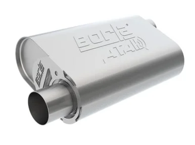 Borla CrateMuffler Stock SBF 289/302/FE BB ATAK 2.25in Offset 14inx4.35inx9in Oval Muffler – 400829