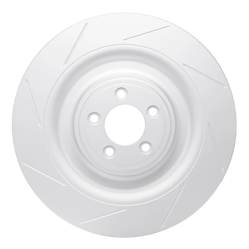 Jaguar XKR Brake Rotor (1) – Right Front – DFC – GeoSPEC Coated – Slotted – `08-`09