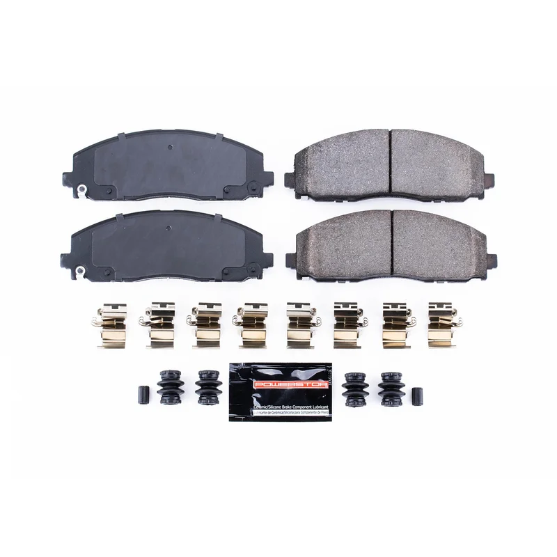 PowerStop Z23 Evolution Sport Brake Pads (FRONT): Jeep Gladiator/Wrangler 18-24 6.4L/3.6L/3.0L EcoDiesel/2.0L w/ Hardware