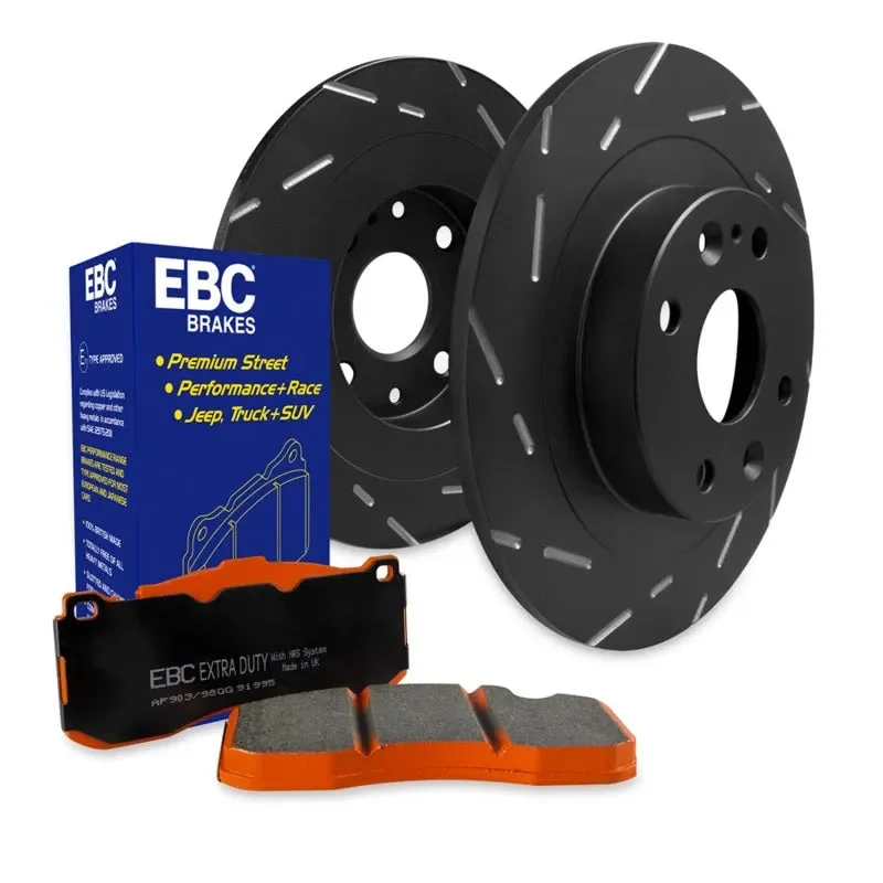 EBC S15 Brake Pads & Rotors Kit (REAR): Fits Most Ram/Dodge (02-24)