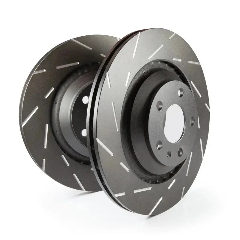 EBC USR Slotted Brake Rotors (REAR): Fits Most Ram/Dodge 6.7L Diesel/6.4L/5.7L (09-26) (2WD/4WD)