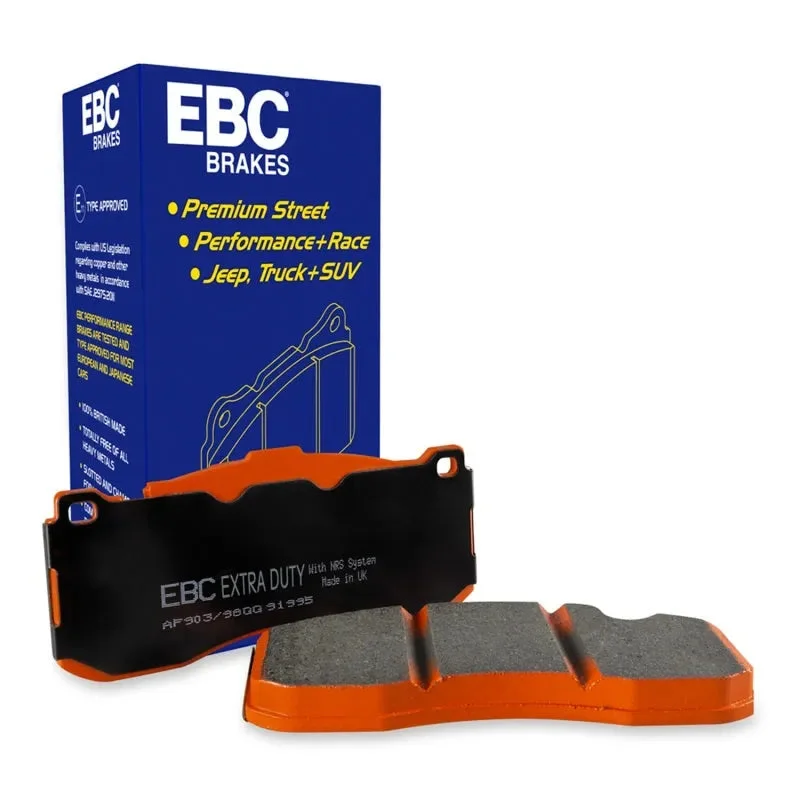 EBC Extra Duty Brake Pads (REAR): Fits Most Ram/Dodge 6.7L Diesel/6.4L/5.7L (09-18) (2WD/4WD)