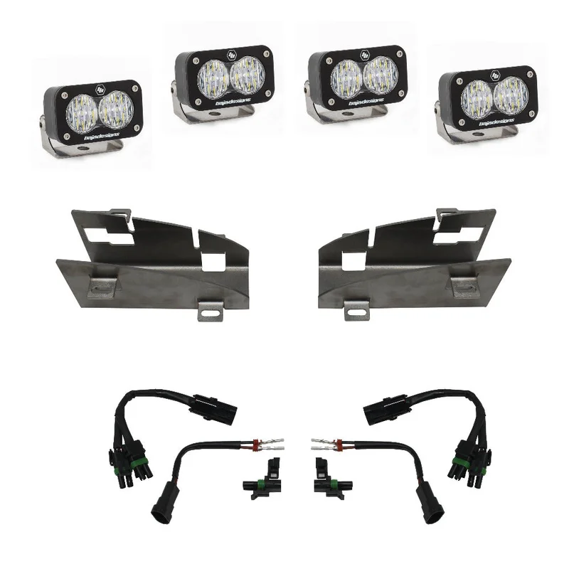 ’19-24 Ram 1500 Rebel/TRX Baja Designs Dual S2 Fog Light Kit