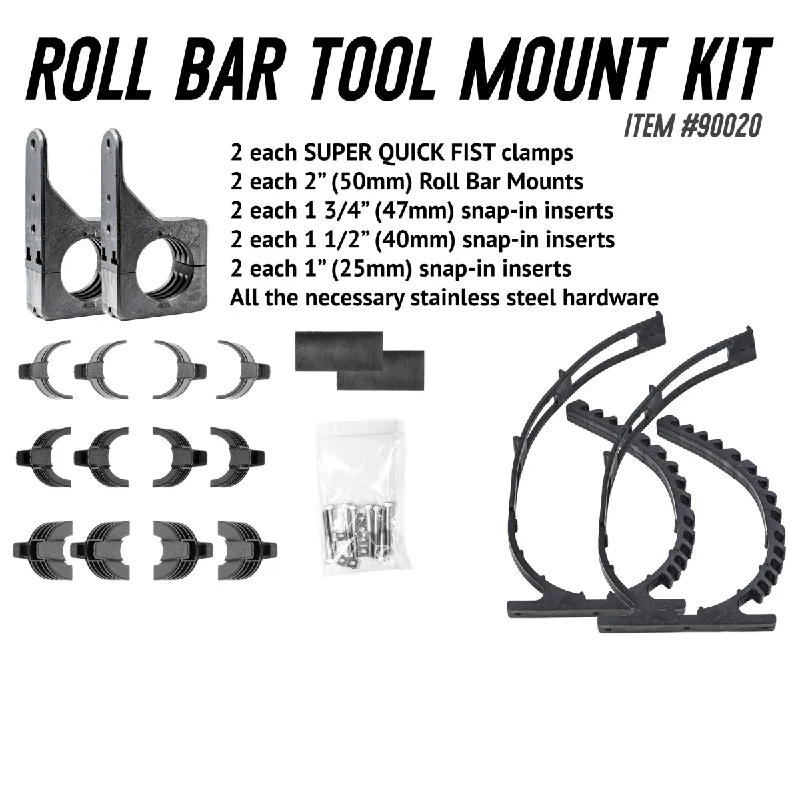 Roll Bar Tool Mount Kit