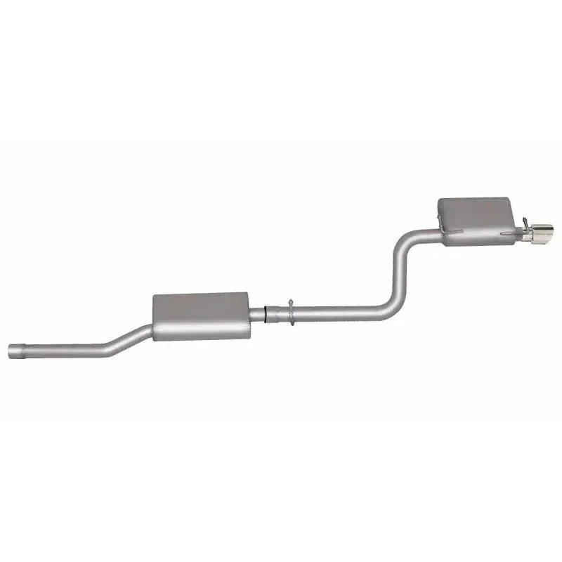 Gibson Single Cat-Back Perf Exhaust Stainless (REAR): Dodge Charger / Magnum 05-10 3.5L/2.7L