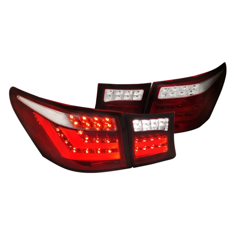 Spec-D Tail Lights Lexus LS460 (2007-2008-2009) LED Red or Smoked