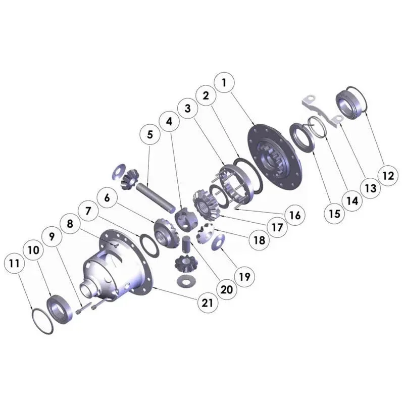 ARB Airlocker Dana 44A 30Spl: Jeep Commander/Grand Cherokee 93-10 6.1L/5.7L/5.2L/4.0L/3.7L