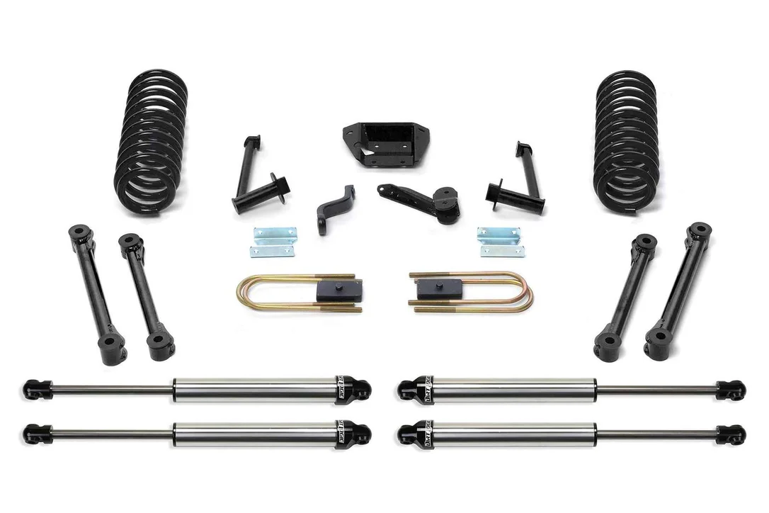 Fabtech 6in Performance Suspension System w/ DLSS Shocks: Dodge Ram 2500 / Ram 3500 06-07 5.9L Diesel