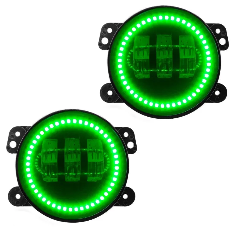 Oracle Lighting High Powered LED Fog Lights: Jeep Wrangler 07-21 6.4L/3.8L/3.6L/3.0L EcoDiesel/2.0L