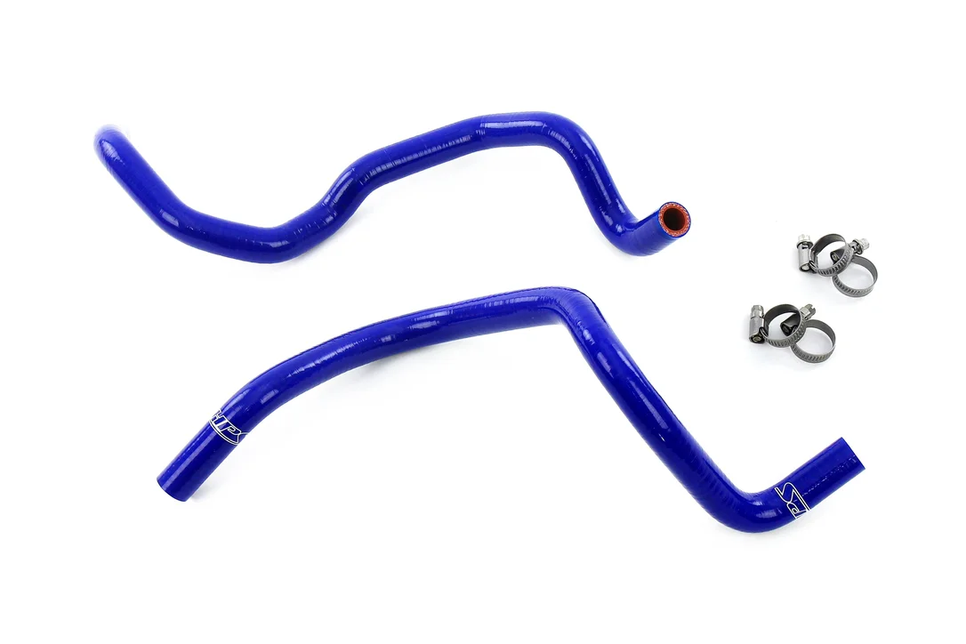 HPS Performance High Temp Reinforced Silicone Heater Coolant Hose Kit, Blue, 57-2140H-BLUE