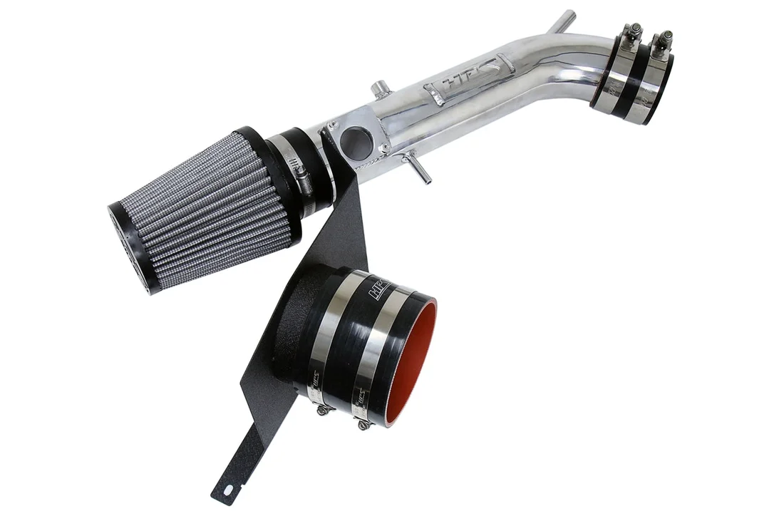 HPS Performance Air Intake Kit with Heat Shield, Polished, 827-590P