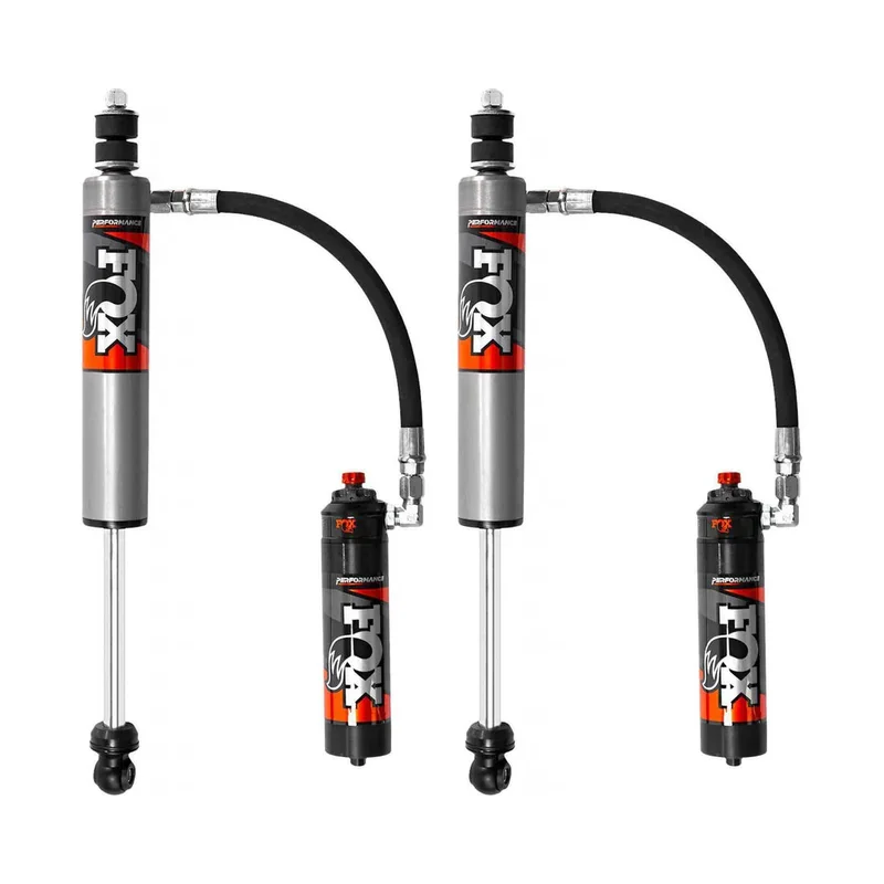 Fox Suspension 2.5 Performance Elite Adjustable w/ Reservoir Shocks Rear Pair For 4Runner (2003-2024)