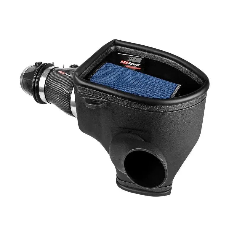aFe Track Series Carbon Fiber Cold Air Intake (w/Pro 5R Filter): Dodge Challenger 18-23 6.2L Hellcat