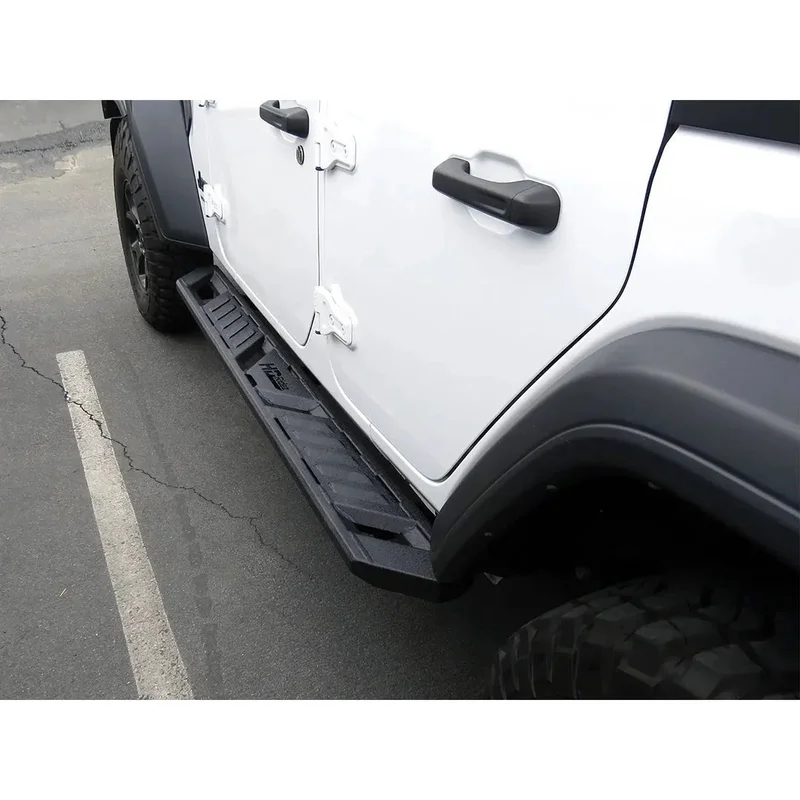 APS A Series Running Boards (Pair): Jeep Wrangler JL 2-Door 2018 – 2025