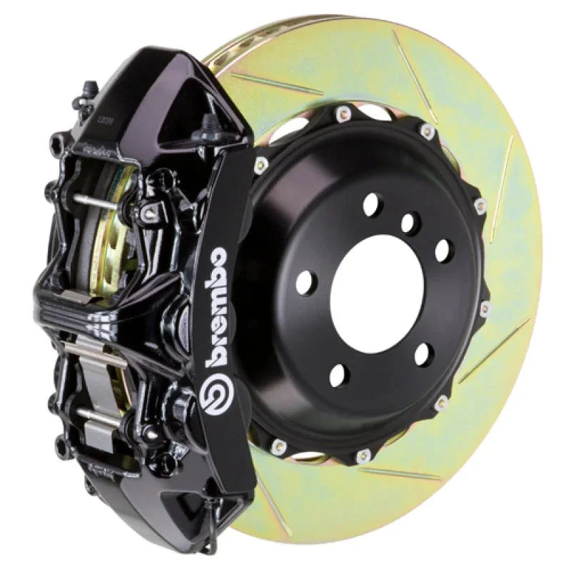 Brembo GT 6-Piston Big Brake Kit (Black, T1 Slotted, 14″) (FRONT): Dodge / Chrysler (05-10)
