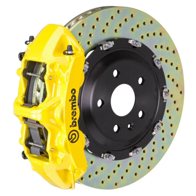Brembo GT 6-Piston Big Brake Kit (Yellow, D&S, 15″) (FRONT): Dodge / Chrysler (05-10) – Excl AWD/SRT8