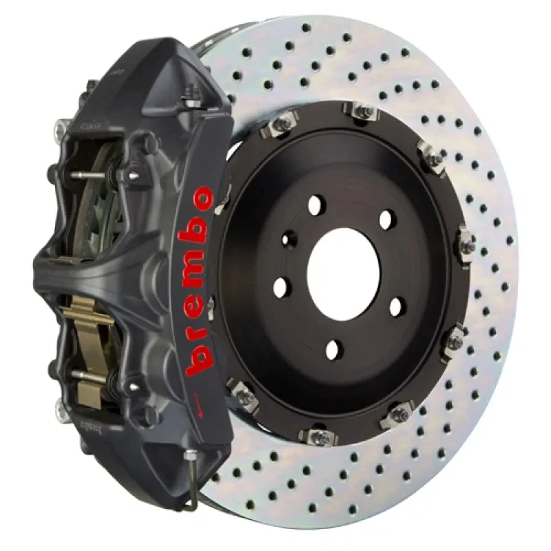 Brembo GTS Big Brake System 6-Piston 380mm Drilled (FRONT): Jeep Wrangler JK 2007-2018