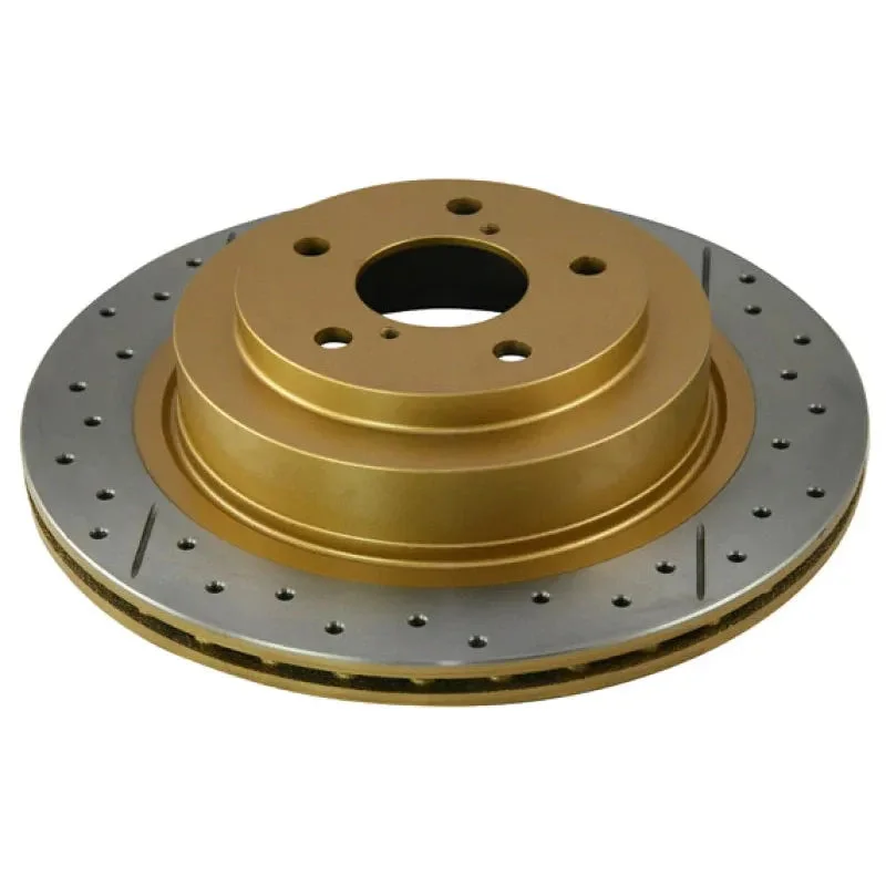 DBA Street Series Brake Rotors (Drilled & Slotted) (FRONT): Jeep Grand Cherokee/Wrangler 91-06 5.2L/4.0L/2.5L