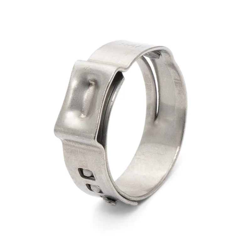 HPS 304 Stainless Steel Ear Hose Clamps, Effective Range 7.8mm – 9.5mm, 100pcs pack