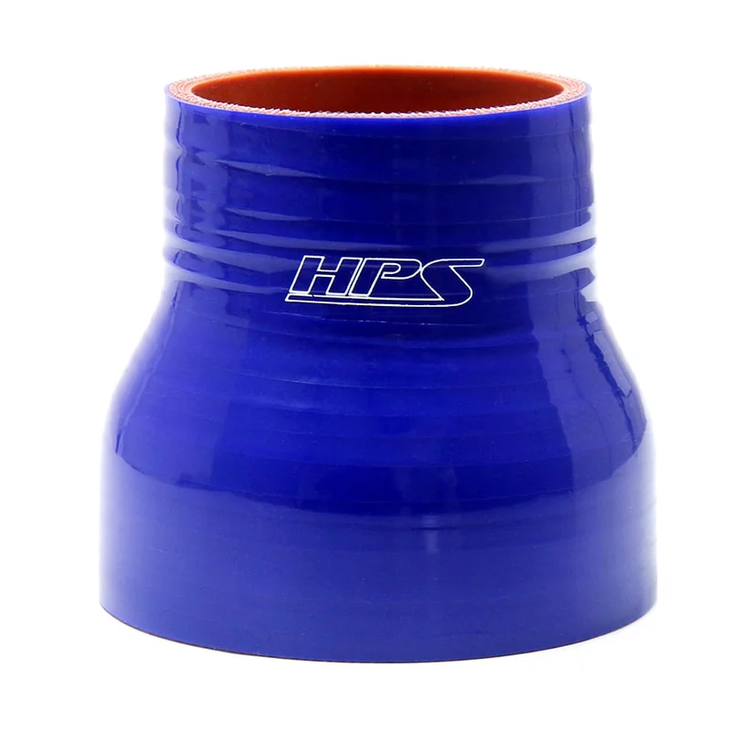 HPS 3″ – 3-1/8″ ID , 3″ Long High Temp 4-ply Reinforced Silicone Reducer Coupler Hose Blue (76mm – 80mm ID , 76mm Length)