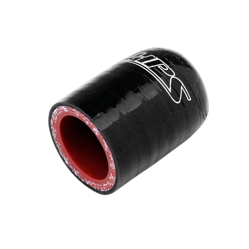 HPS 1-9/16″ (40mm) High Temperature Reinforced Silicone Coolant Cap Bypass Heater, Black