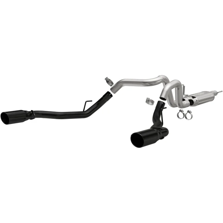MagnaFlow 2021-2025 Ford F-150 NEO Series Black Chrome Cat-Back Performance Exhaust System
