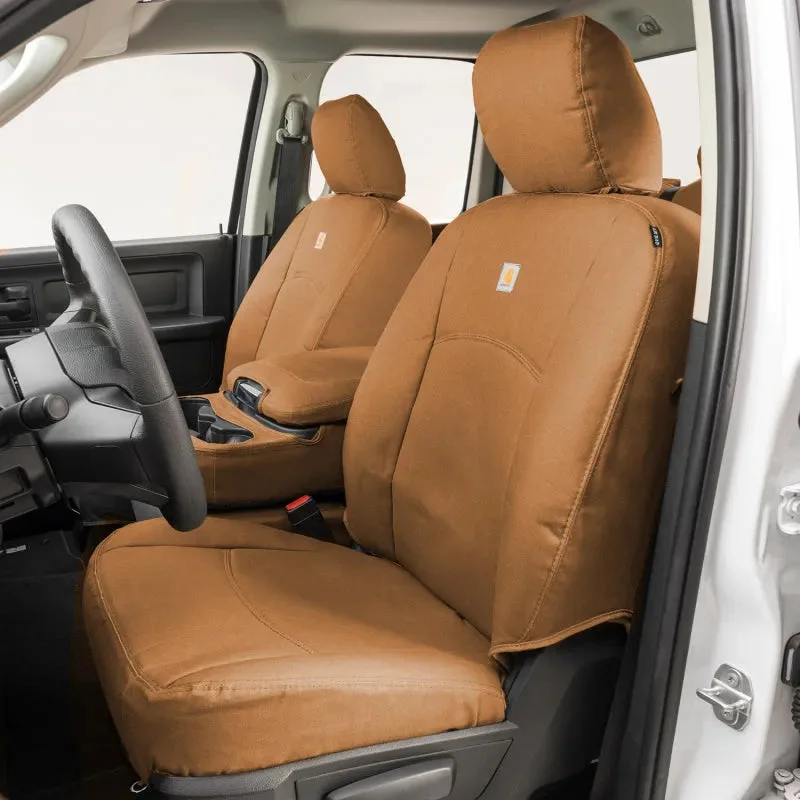 Covercraft Carhartt PrecisionFit Seat Covers (REAR): Ram 1500 19-26 5.7L/3.6L/3.0L EcoDiesel/3.0L – Brown