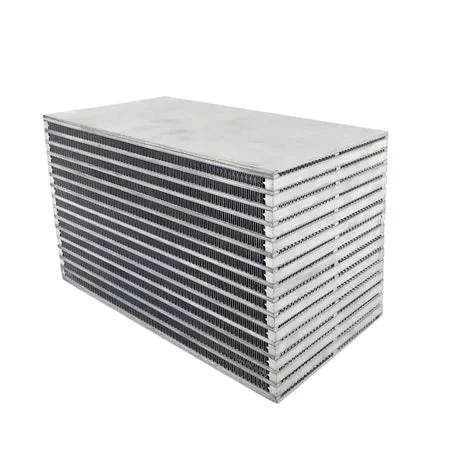 Air-to-Water Bar & Plate Intercooler Core 8.5L x 4.5H x 6W
