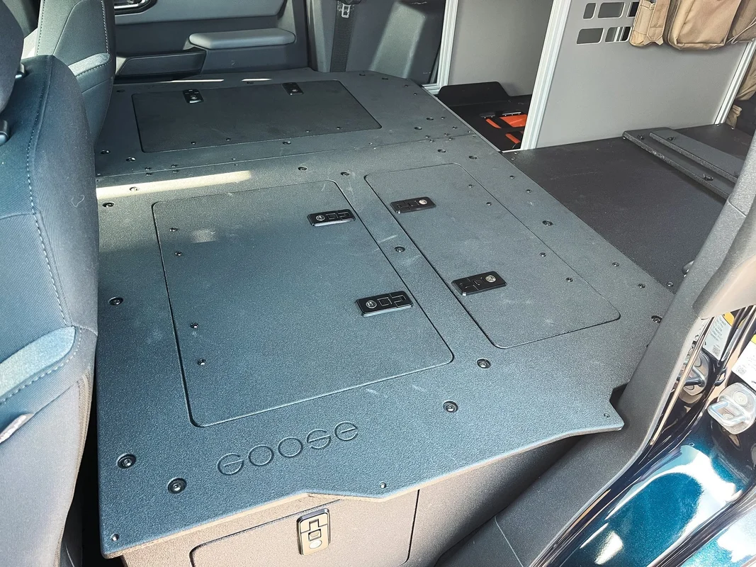 Ford Bronco 2021-Present 6 Gen. 4 Door – Second Row Seat Delete Plate System – Module Height