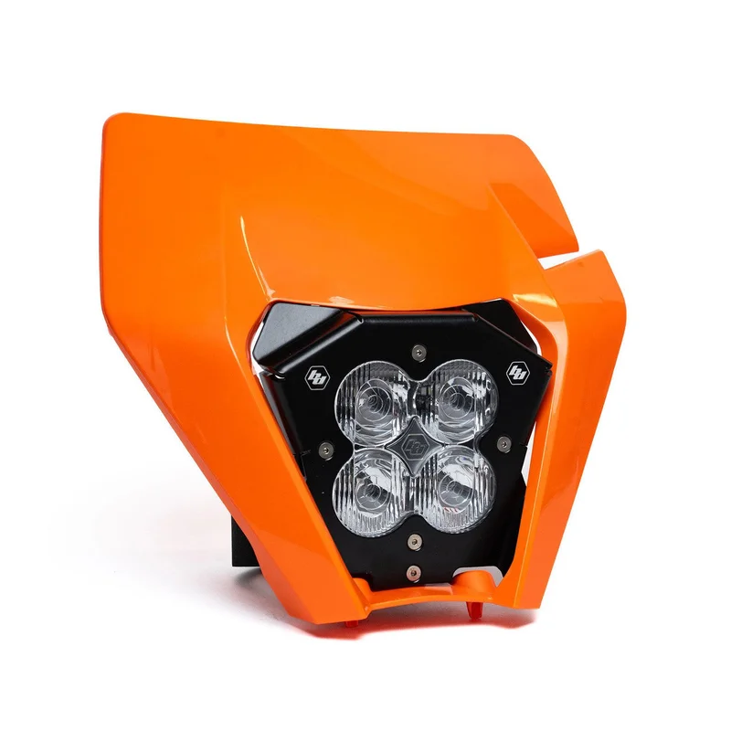 XL40 (D/C) LED Headlight Kit w/ KTM ’17-19 Shell – KTM 150-300 XC-W/XC-W TPI; 250-500 EXC-F (’17-19)