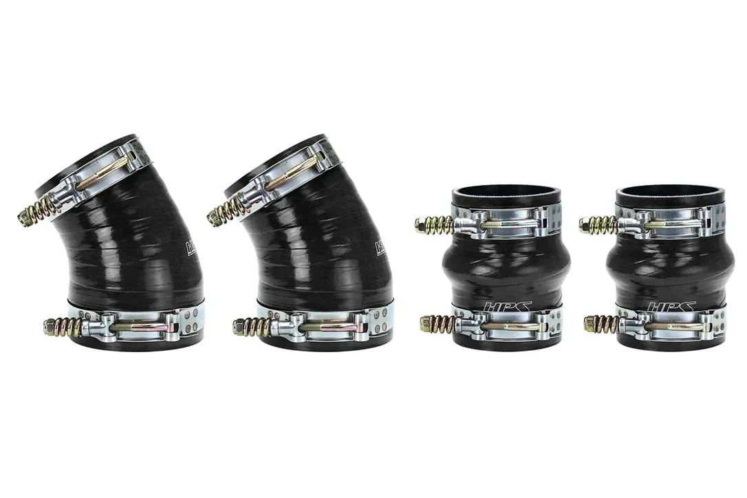 HPS Ultra High Temp Aramid Silicone Intercooler Hose Boots Kit: Dodge Ram (94-02) 5.9L Cummins